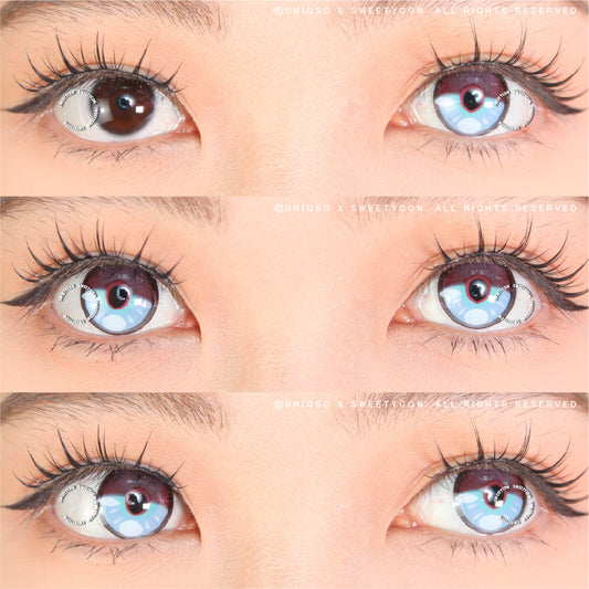 Sweety x Eyesinger Violet Arcane Ring (2 lenses/pack)-Colored Contacts-UNIQSO