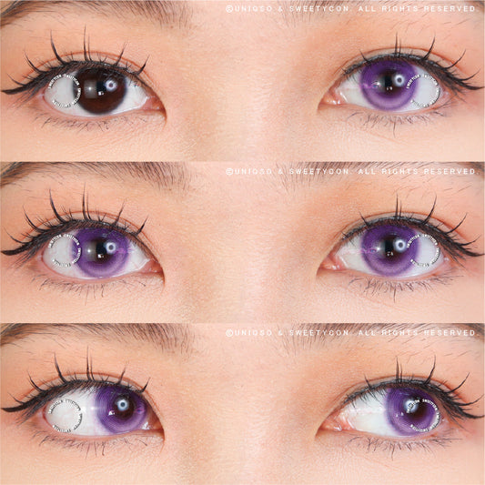 Sweety x Eyesinger 1 Day Kaminari Shunnen (2 lenses/pack)-Colored Contacts-UNIQSO