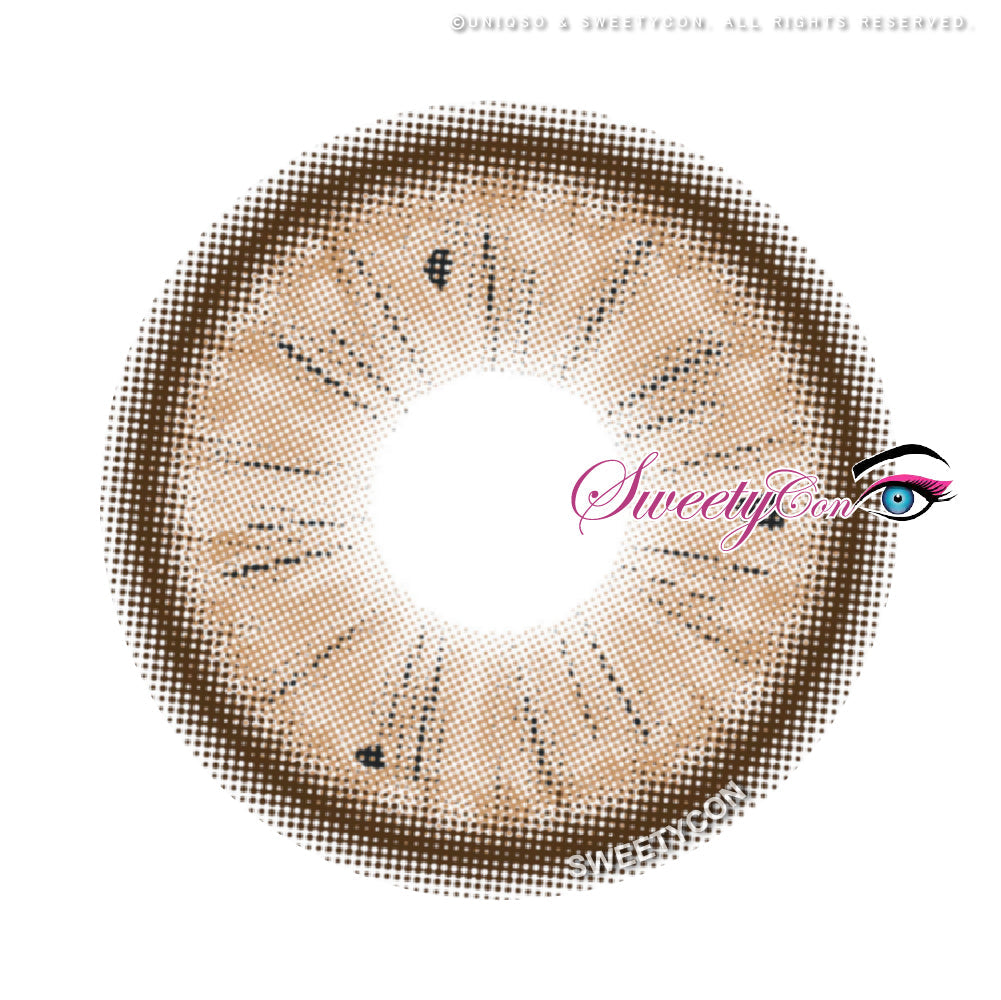 1 Day Sweety Fruit Juice Orange (2 or 10 lenses/pack)-Colored Contacts-UNIQSO