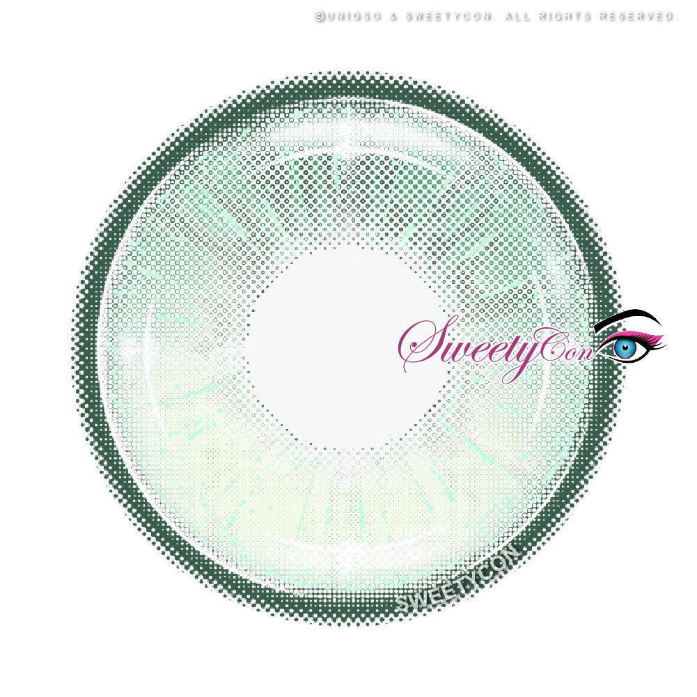 Sweety Vista Green (1 lens/pack)-Colored Contacts-UNIQSO