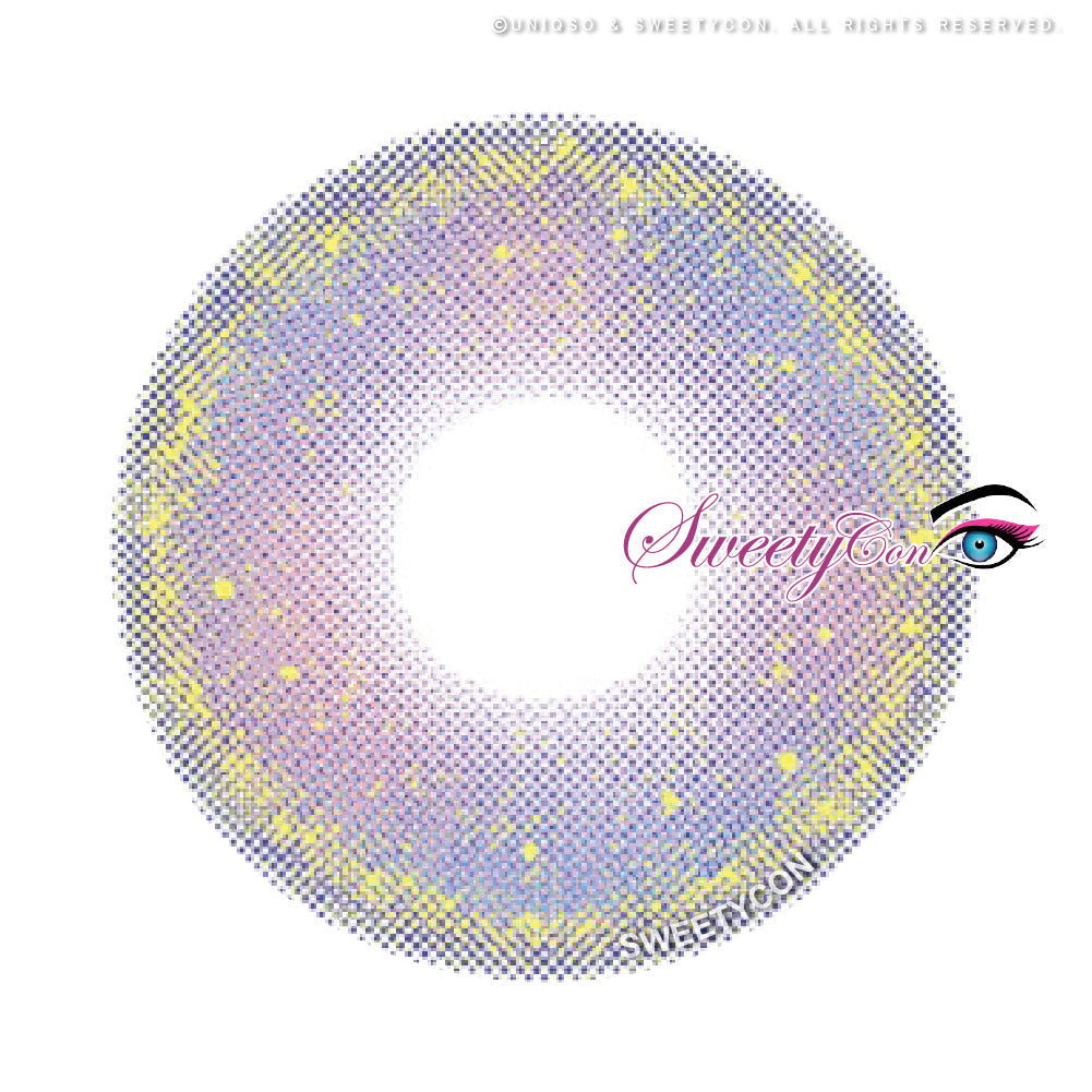 Sweety Lovejoy Violet (1 lens/pack)-Colored Contacts-UNIQSO