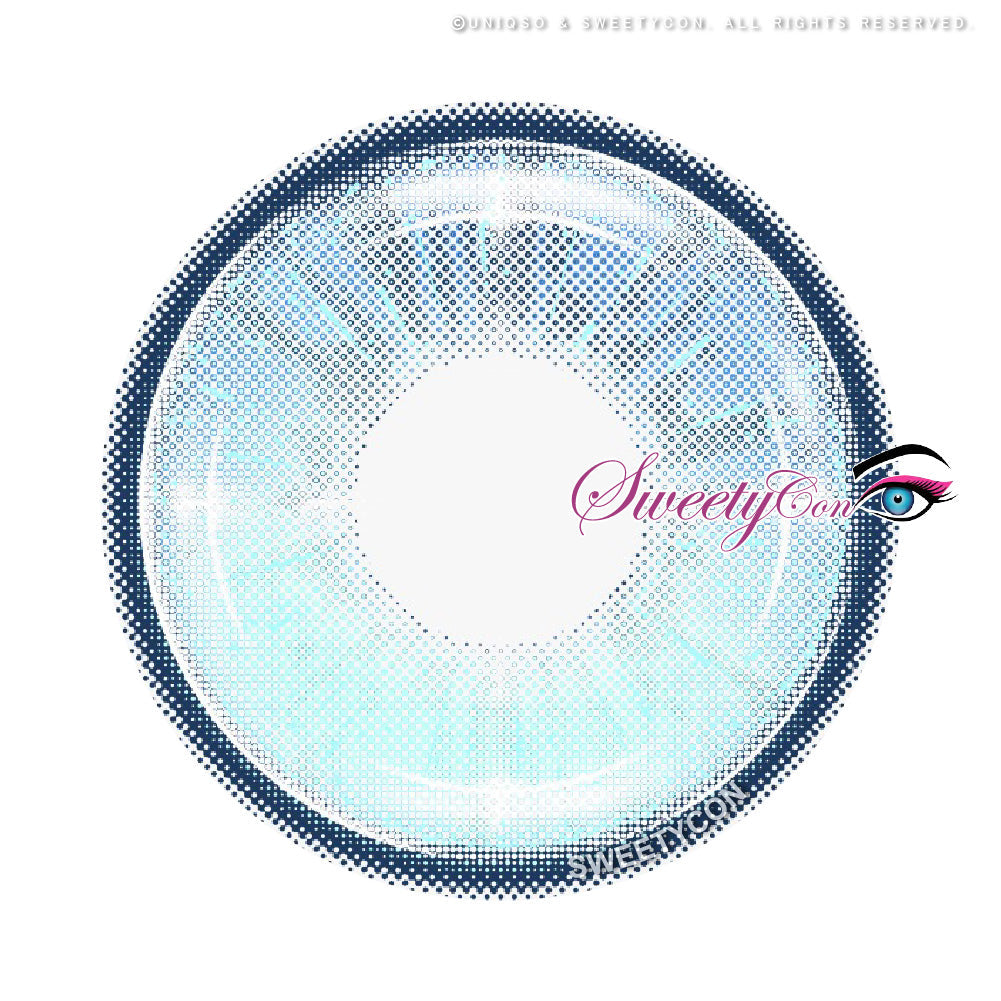 Sweety Vista Blue (1 lens/pack)-Colored Contacts-UNIQSO