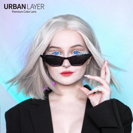 Sweety Crazy Lens - White Walker (UV) (1 lens/pack)-UV Contacts-UNIQSO