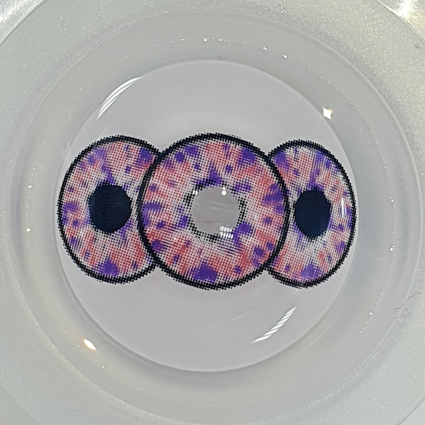 Sweety 22mm Triple Iris (1 lens/pack)-Sclera Contacts-UNIQSO