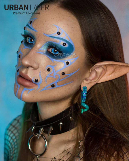 Sweety Mini Sclera Aquaman (1 lens/pack)-Mini Sclera Contacts-UNIQSO