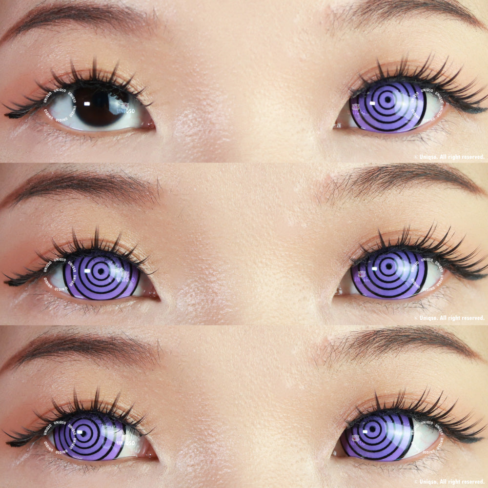 Sweety Mini Sclera Purple Ring/ Colossus/ Rinnegan (1 lens/pack)-Mini Sclera Contacts-UNIQSO