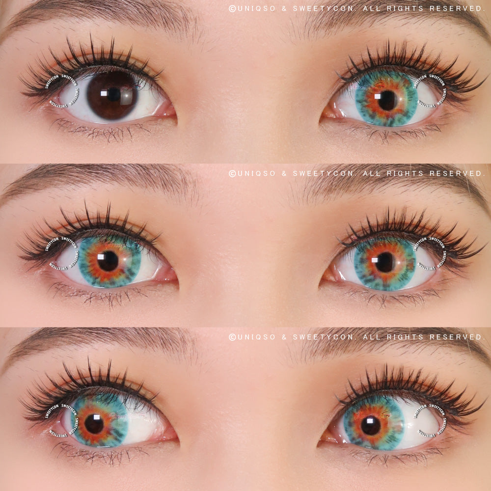 Sweety Barbie Eye Blue (1 lens/pack)-Colored Contacts-UNIQSO