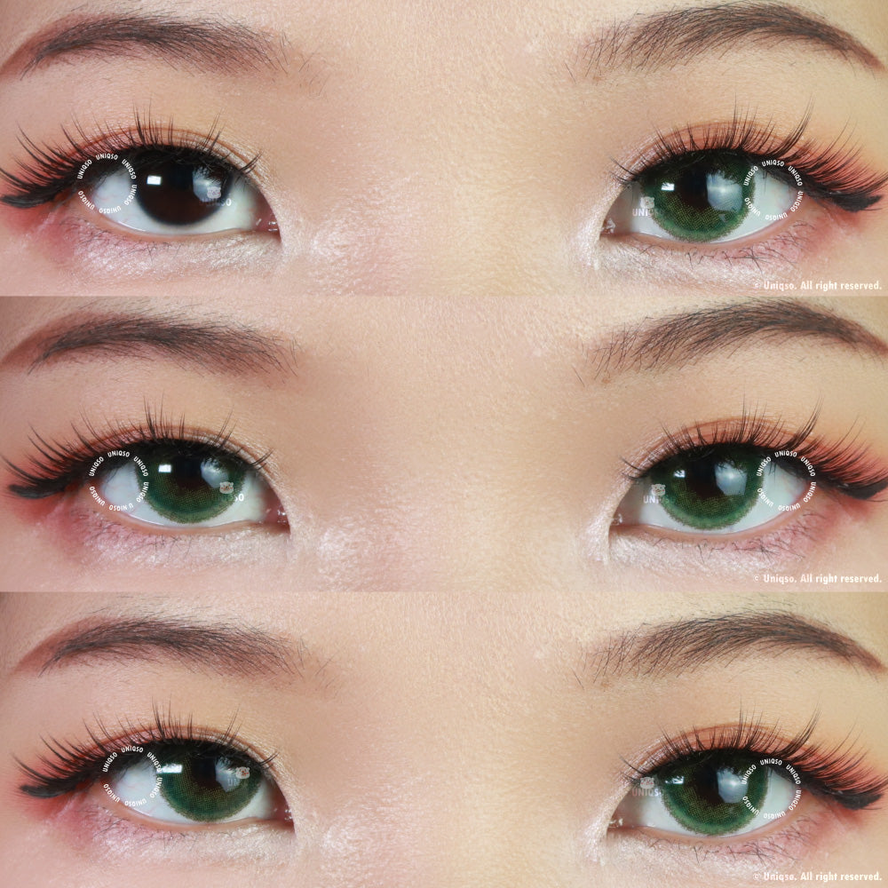 Sweety Premium Candy Green (1 lens/pack)-Colored Contacts-UNIQSO