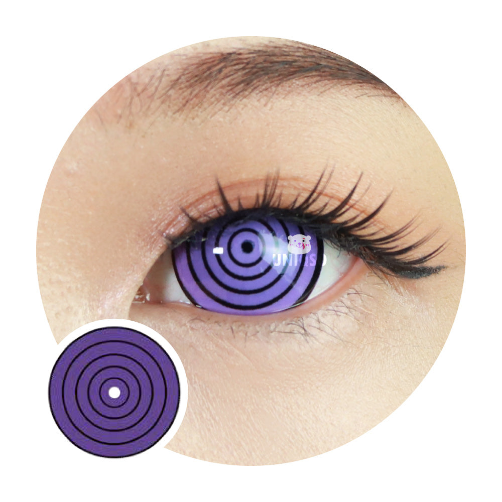 Sweety Mini Sclera Purple Ring/ Colossus/ Rinnegan (1 lens/pack)-Mini Sclera Contacts-UNIQSO