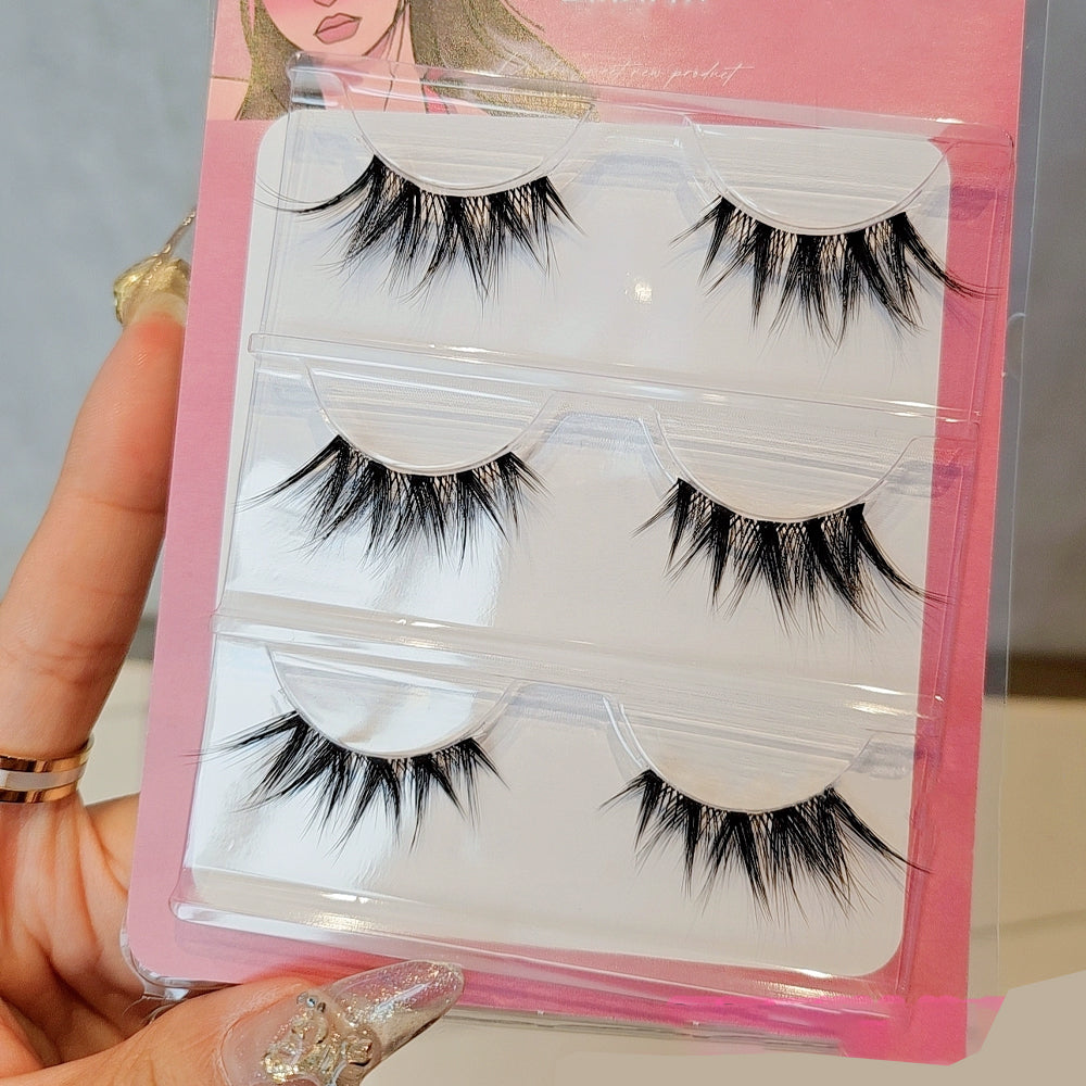 Foxy Natural Cross Thick Eyelashes-Fake Eyelash-UNIQSO