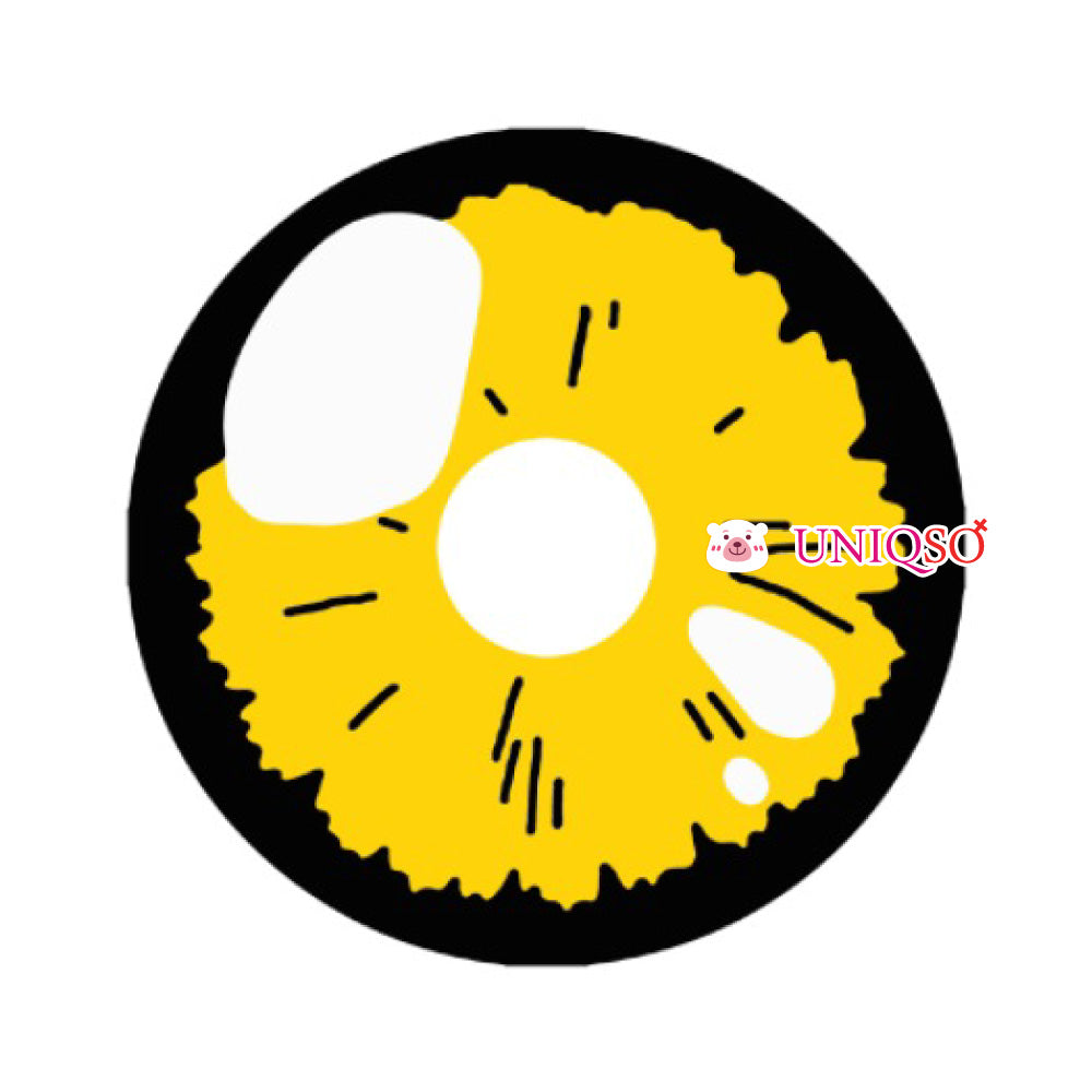 Sweety Real Anime Yellow (1 lens/pack)-Colored Contacts-UNIQSO