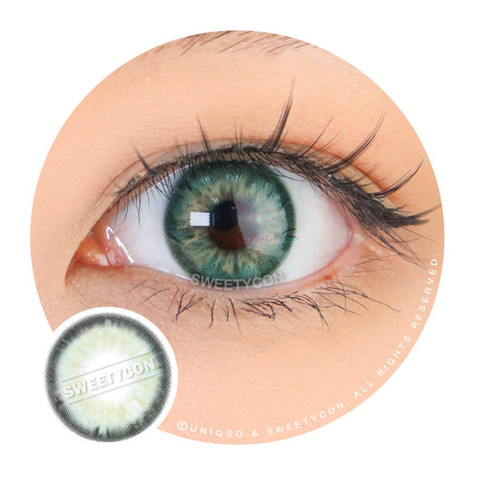 1 Day Sweety Seafoam Papakolea (2 or 10 lenses/pack)-Colored Contacts-UNIQSO