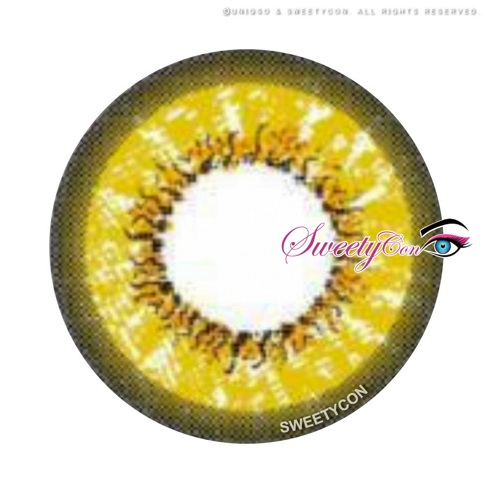 Sweety Sky Yellow II (1 lens/pack)-Colored Contacts-UNIQSO