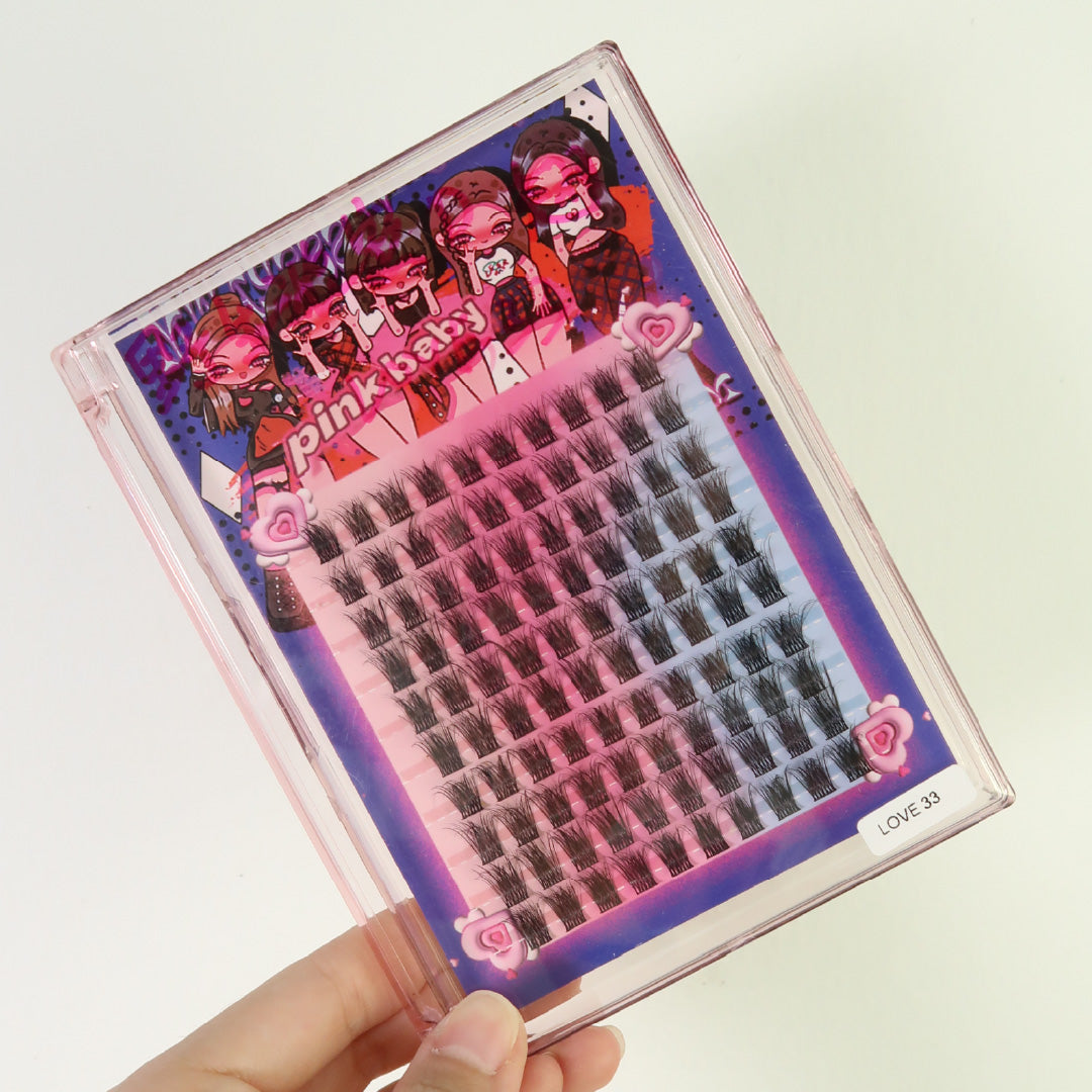 Upper Lash - Lush Wild D Curl-Fake Eyelash-UNIQSO