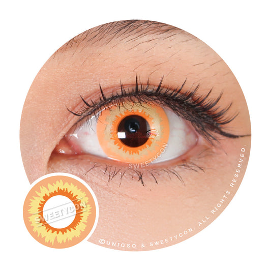 Sweety Crazy Sunrise (1 lens/pack)-Crazy Contacts-UNIQSO
