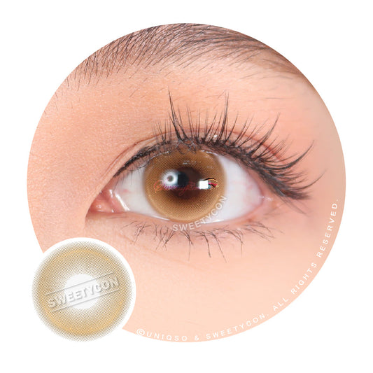 Sweety Monaco Brown (1 lens/pack)-Colored Contacts-UNIQSO