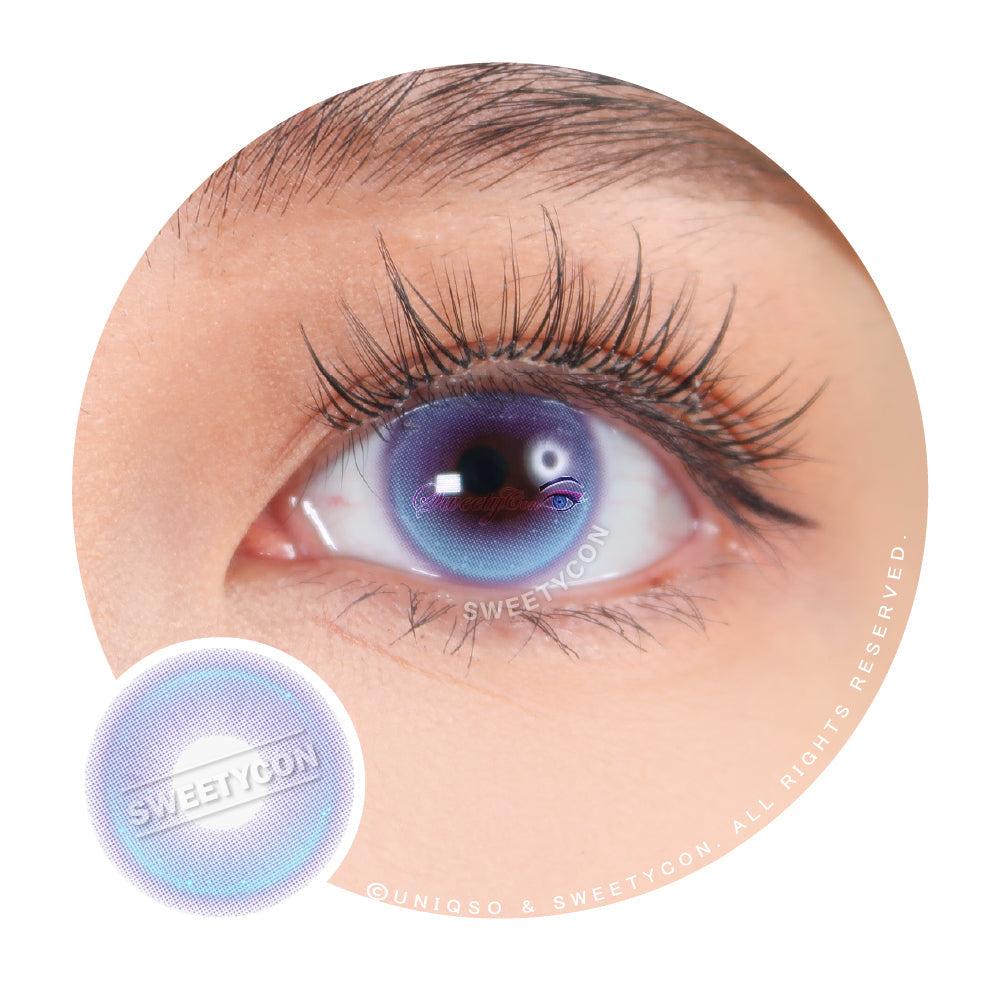 Sweety Monaco Violet (1 lens/pack)-Colored Contacts-UNIQSO