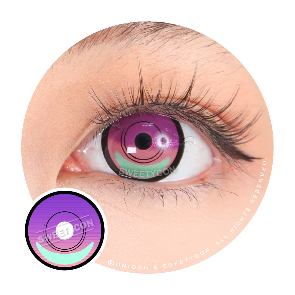 Sweety Crazy Cyberpunk Lucy V2 (1 lens/pack)-Colored Contacts-UNIQSO