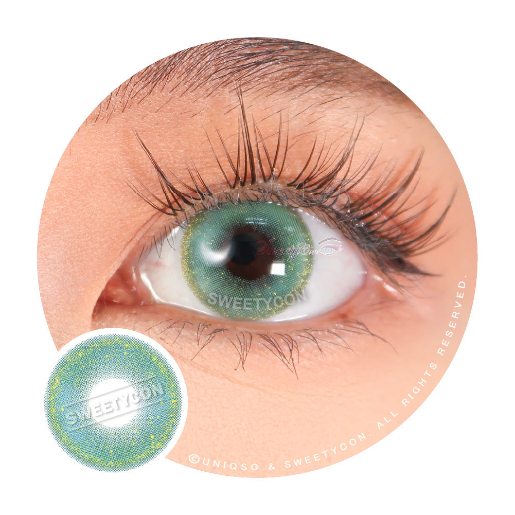 Sweety Lovejoy Green (1 lens/pack)-Colored Contacts-UNIQSO