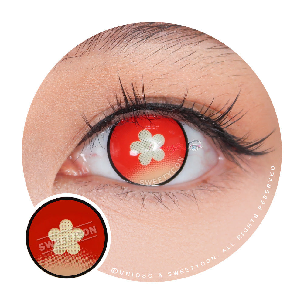 Sweety Genshin Impact Hu Tao / HuTao (1 lens/pack)-Colored Contacts-UNIQSO