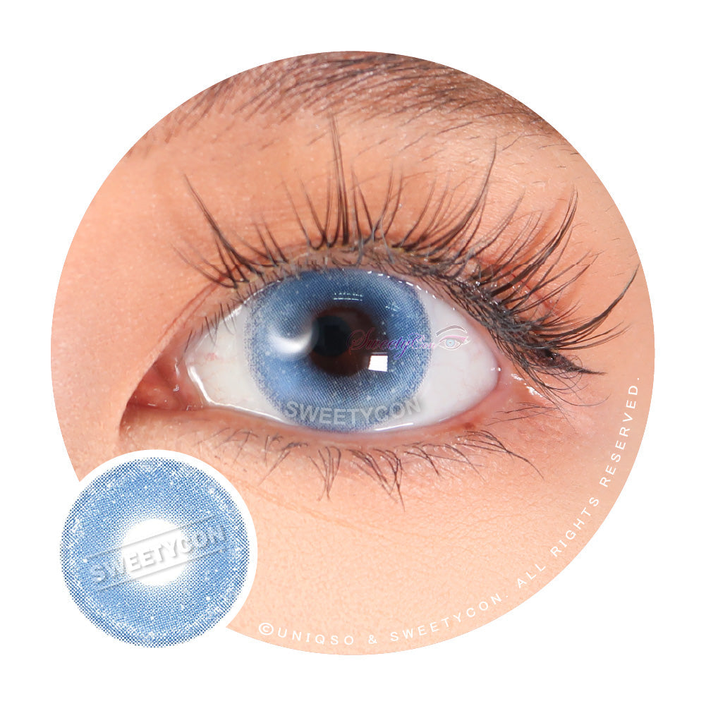 Sweety Lovejoy Blue (1 lens/pack)-Colored Contacts-UNIQSO