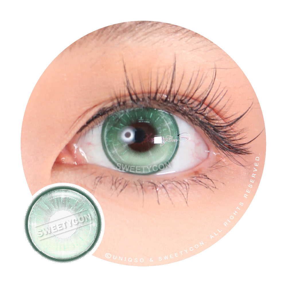Sweety Vista Green (1 lens/pack)-Colored Contacts-UNIQSO