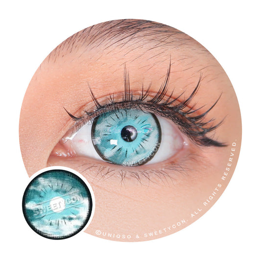 Sweety Anime Sora Blue (1 lens/pack)-Colored Contacts-UNIQSO