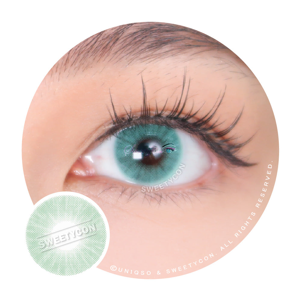 Sweety Hidrocor Verde (1 lens/pack)-Colored Contacts-UNIQSO