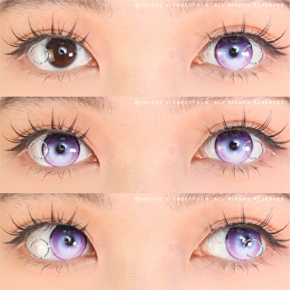 Sweety x Eyesinger Moonlit Lilac (2 lenses/pack)-Colored Contacts-UNIQSO