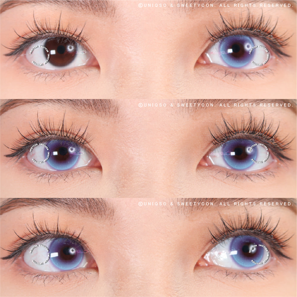 Sweety Monaco Violet (1 lens/pack)-Colored Contacts-UNIQSO