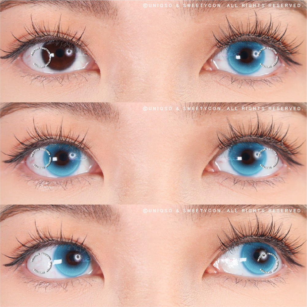 Sweety Monaco Blue (1 lens/pack)-Colored Contacts-UNIQSO