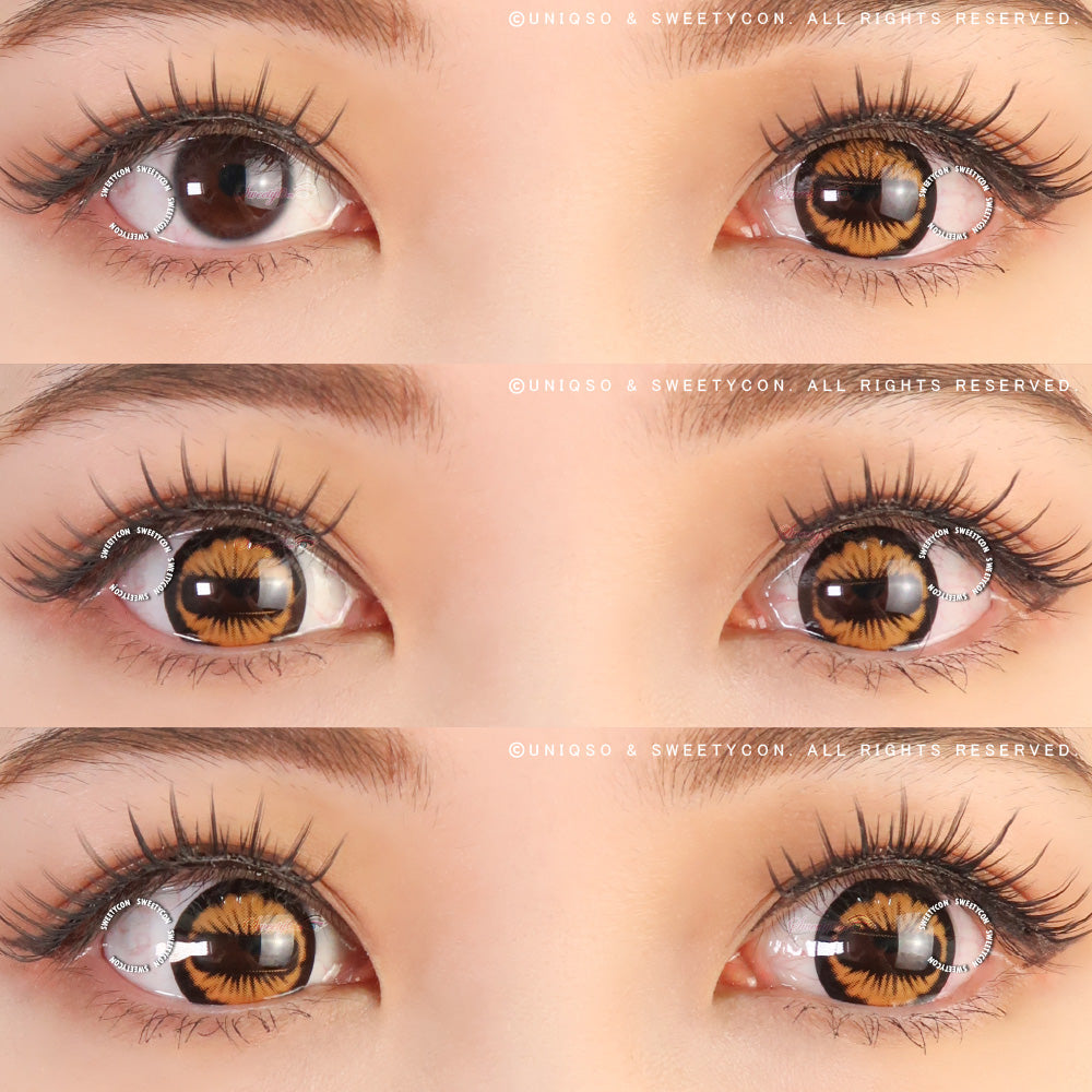 Sweety Mystic Goat Eye (1 lens/pack)-Colored Contacts-UNIQSO