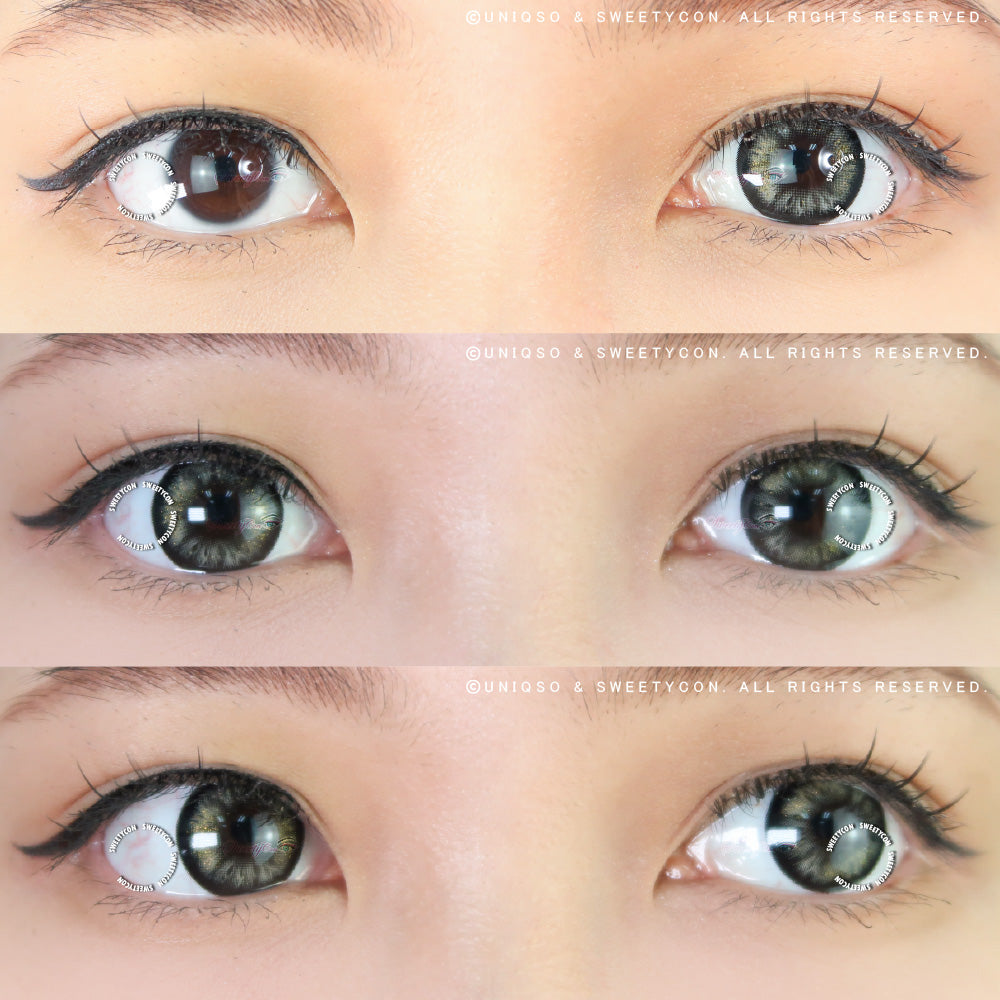 Sweety Stardust Black (1 lens/pack)-Colored Contacts-UNIQSO