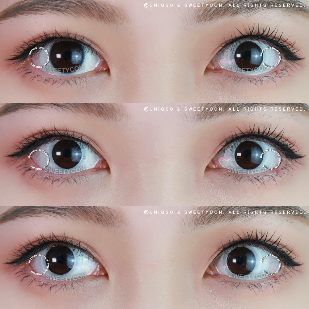 Sweety Crazy Small lris (Sanpaku) (1 lens/pack)-Crazy Contacts-UNIQSO