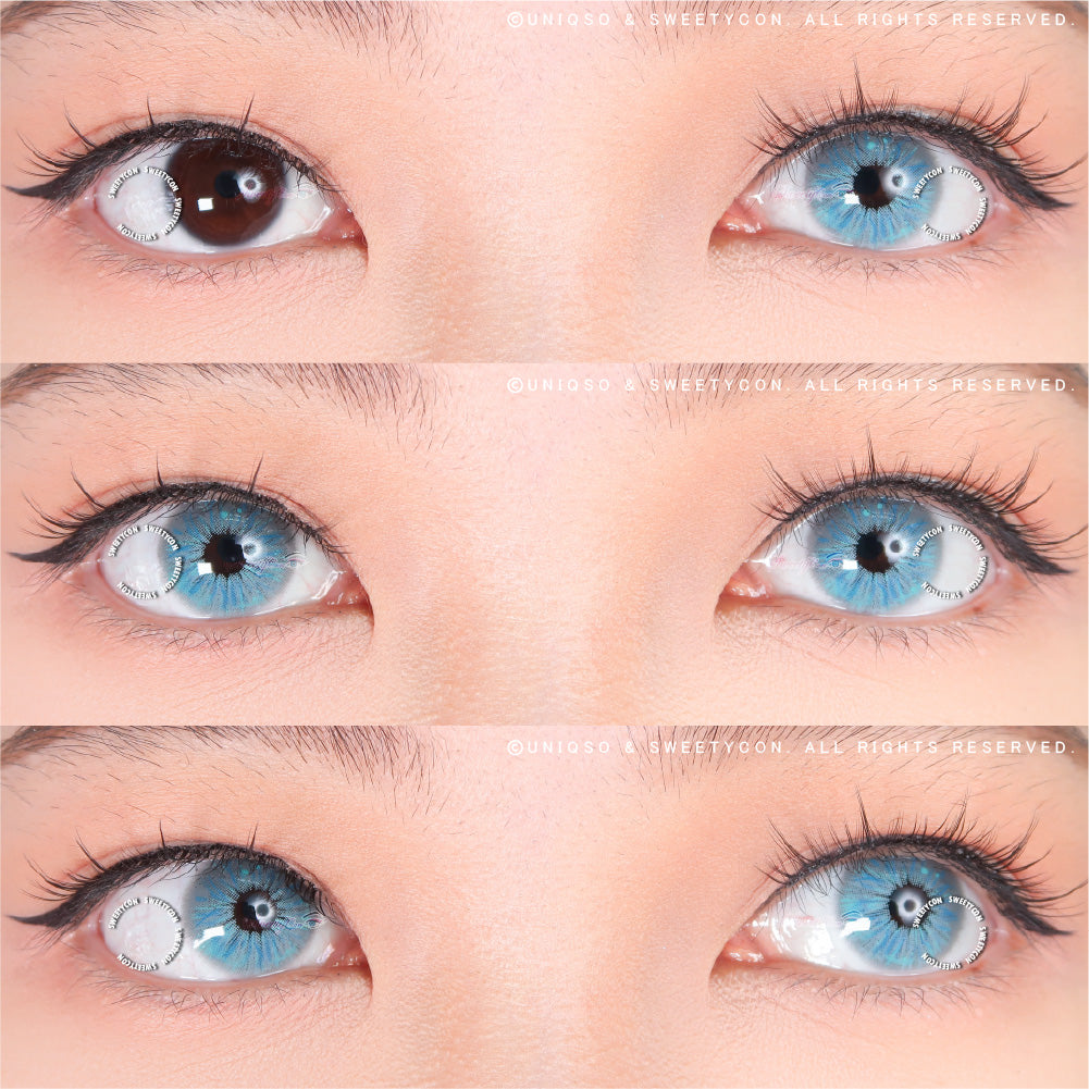 Sweety Crazy Lollipop Gray (1 lens/pack)-Colored Contacts-UNIQSO
