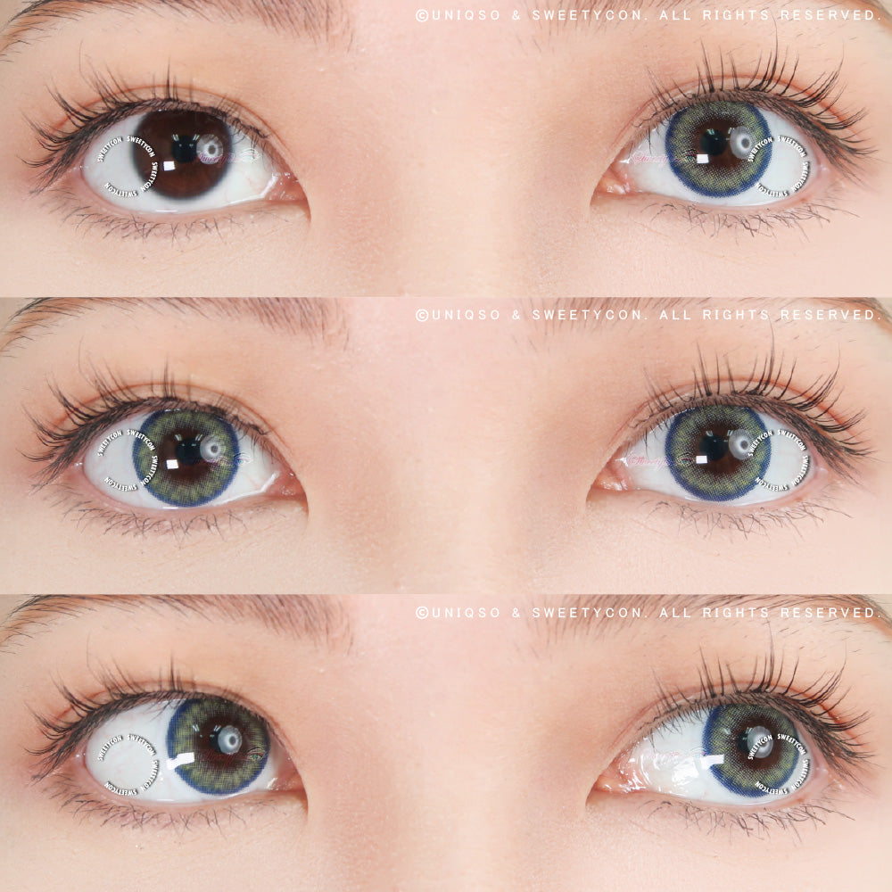 Sweety Bella Blue Grey (1 lens/pack)-Colored Contacts-UNIQSO