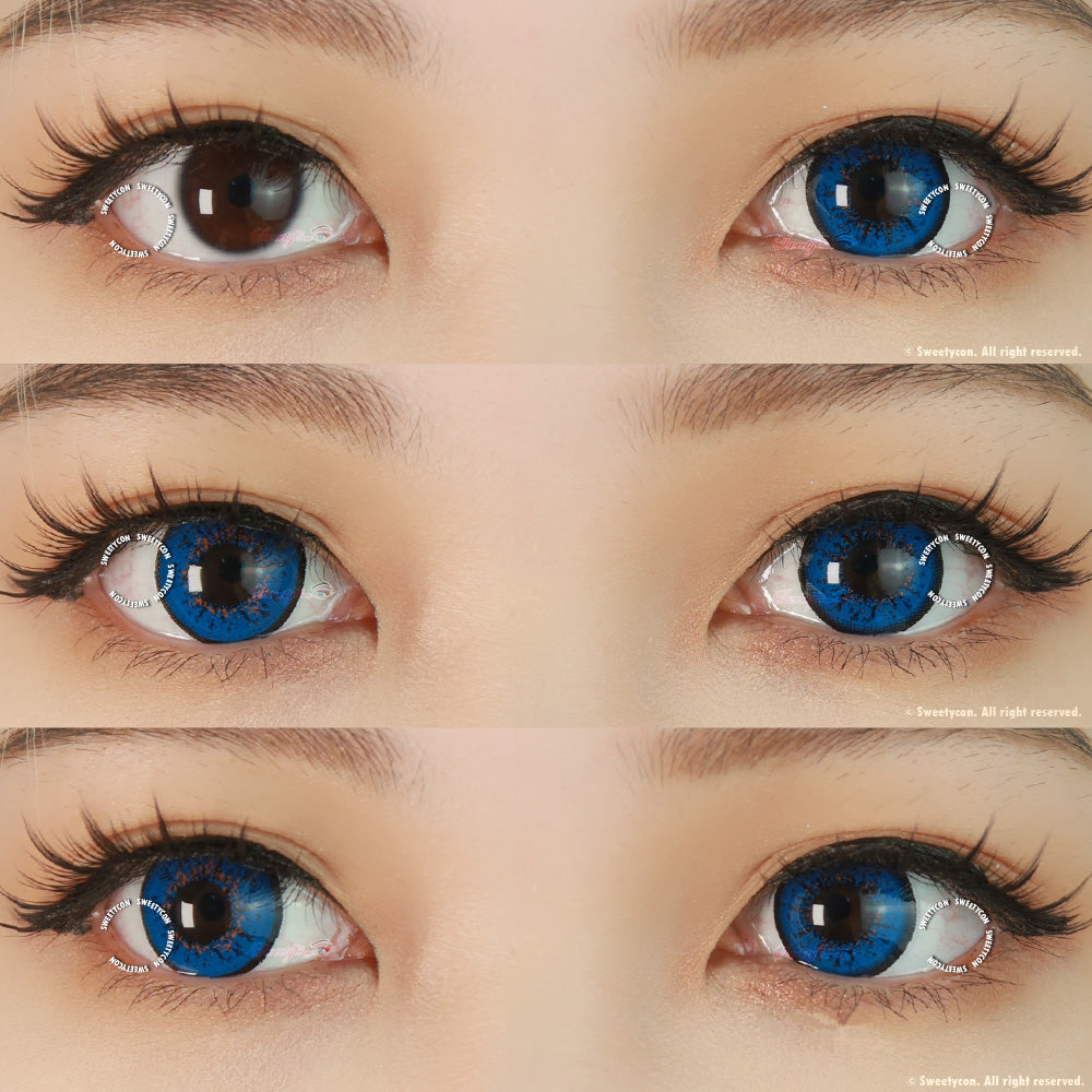 Sweety Sky Blue (1 lens/pack)-Colored Contacts-UNIQSO