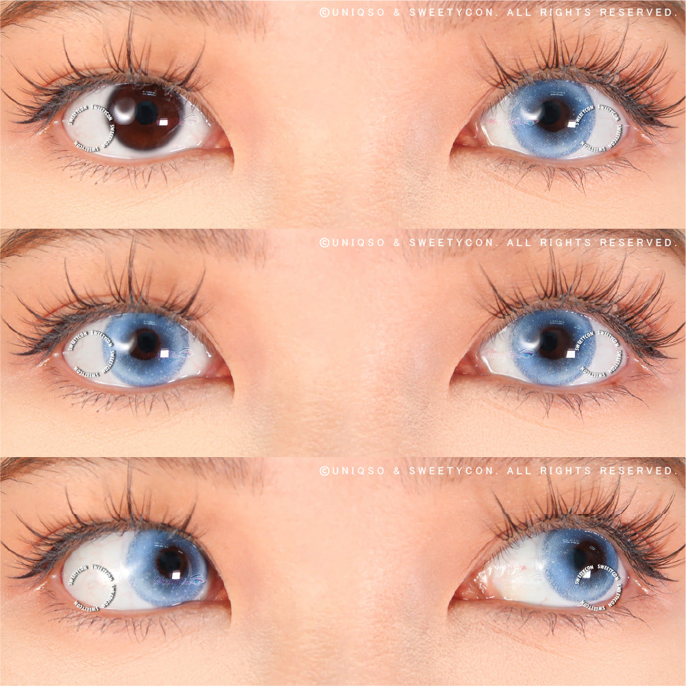 Sweety Lovejoy Blue (1 lens/pack)-Colored Contacts-UNIQSO