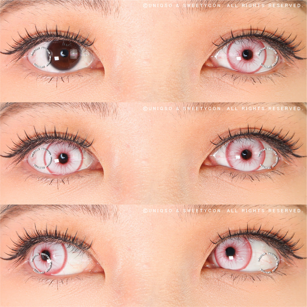 Sweety Crazy Bloody Eye 3 (1 lens/pack)-Crazy Contacts-UNIQSO