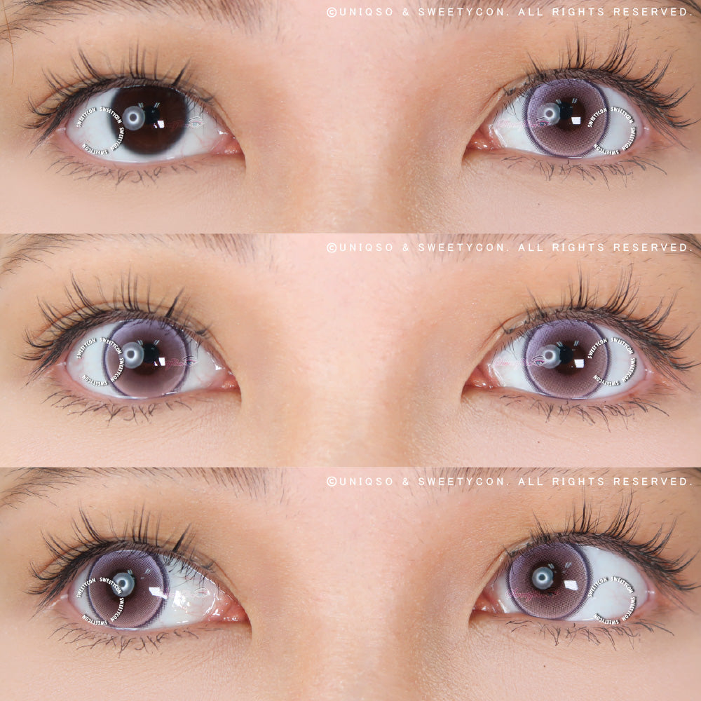 Sweety Jello Violet (1 lens/pack)-Colored Contacts-UNIQSO