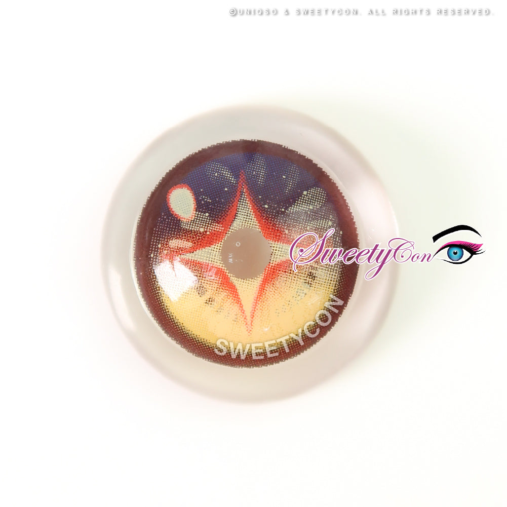 Sweety x Eyesinger Amber Star Crest (2 lenses/pack)-Colored Contacts-UNIQSO