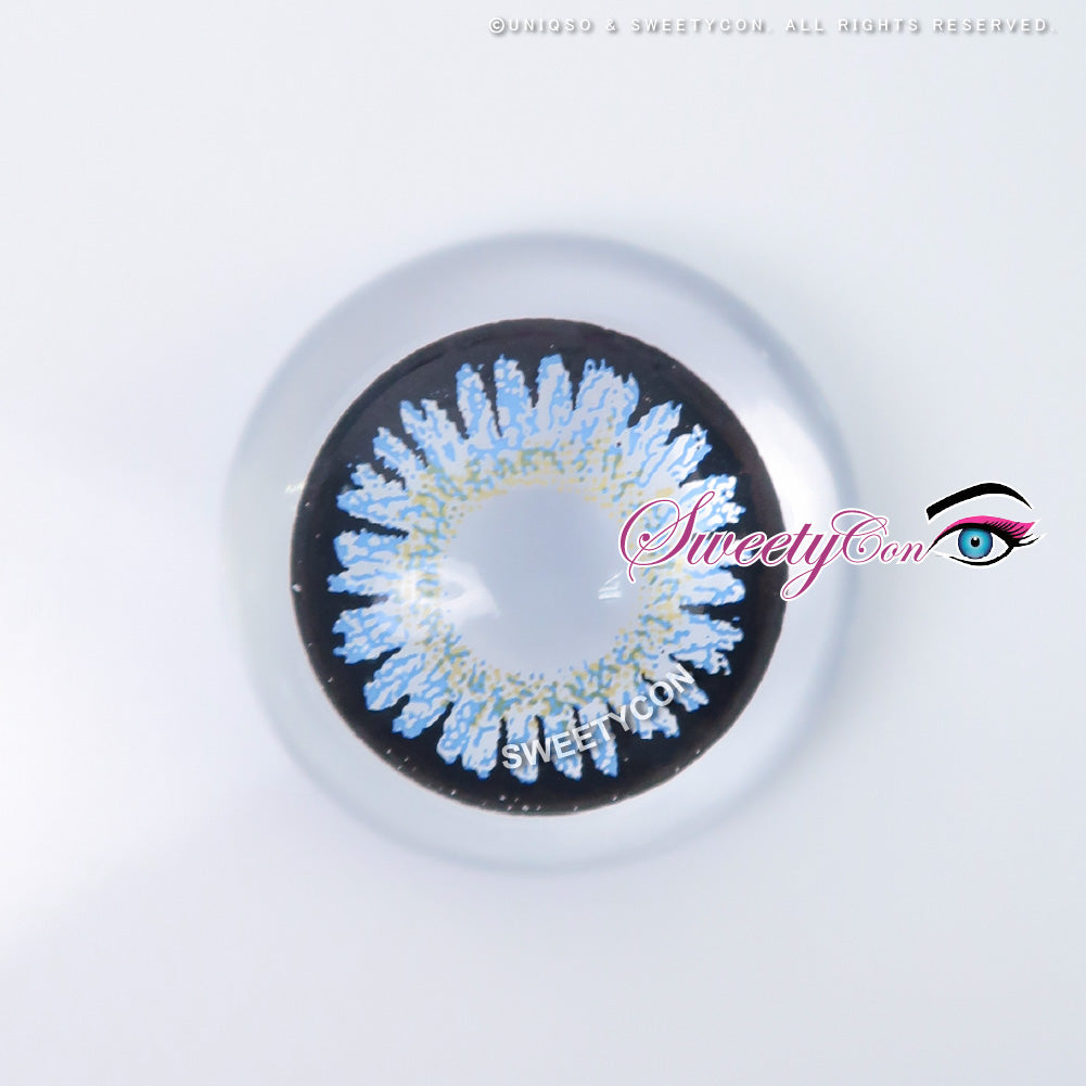 Sweety Princess Mimina Blue (1 lens/pack)-Colored Contacts-UNIQSO