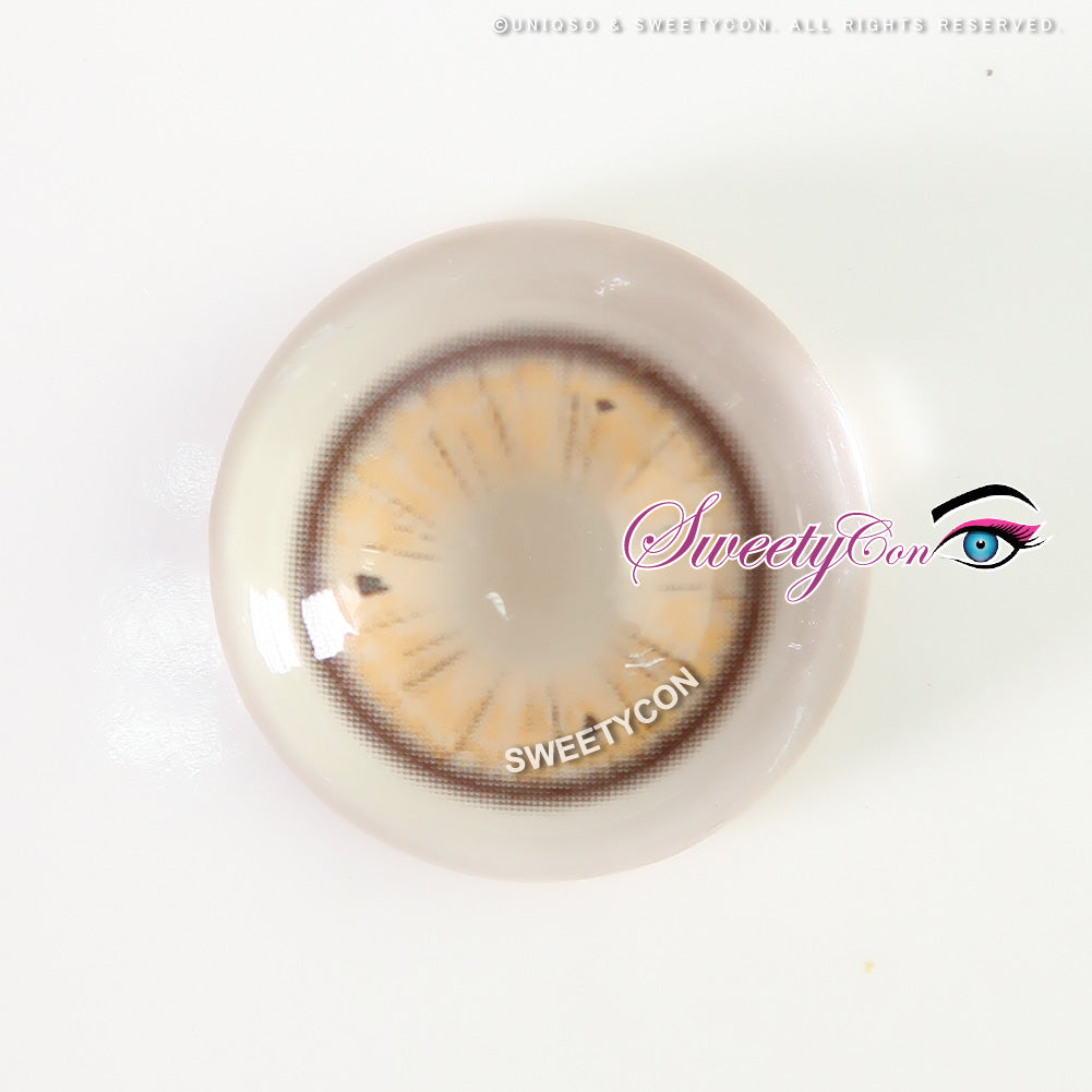 Sweety Fruit Juice Orange (1 lens/pack)-Colored Contacts-UNIQSO