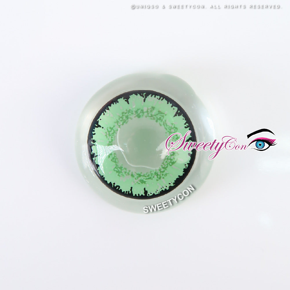 Sweety Queen Green (1 lens/pack)-Colored Contacts-UNIQSO