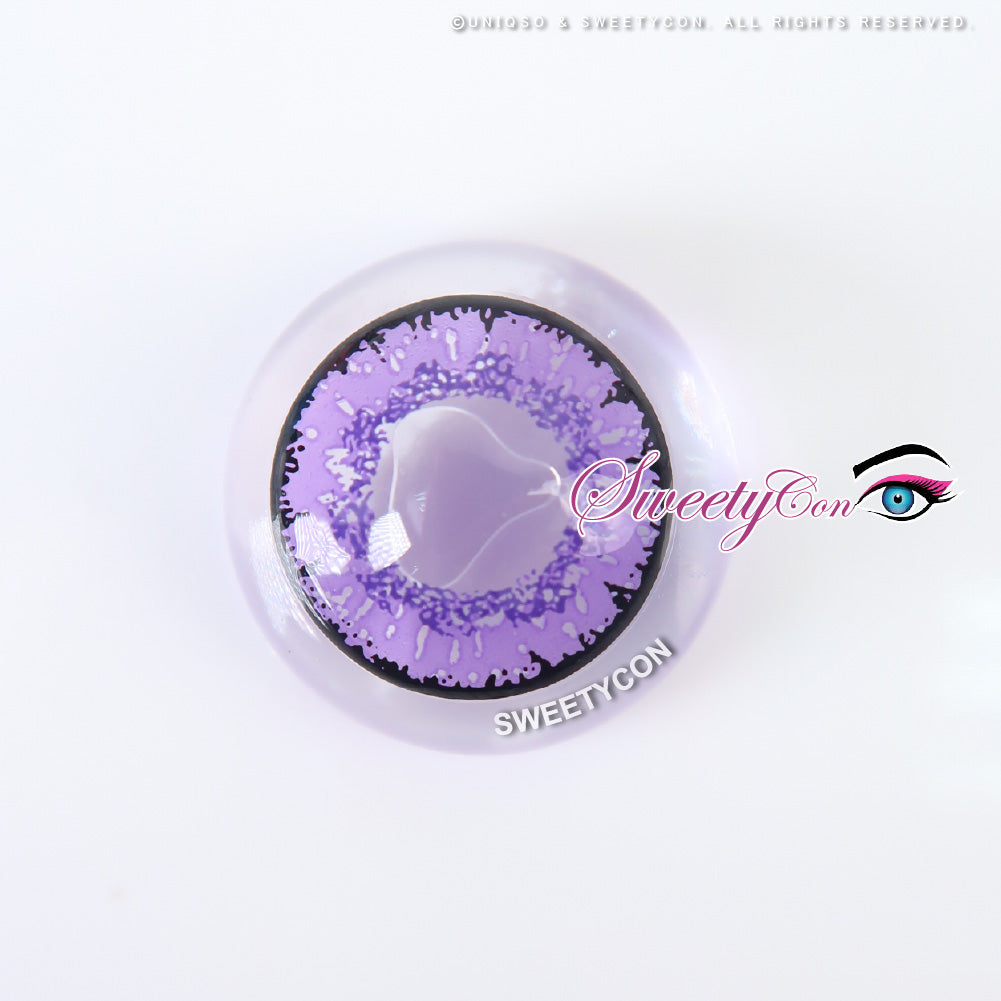 Sweety Queen Dark Violet (1 lens/pack)-Colored Contacts-UNIQSO