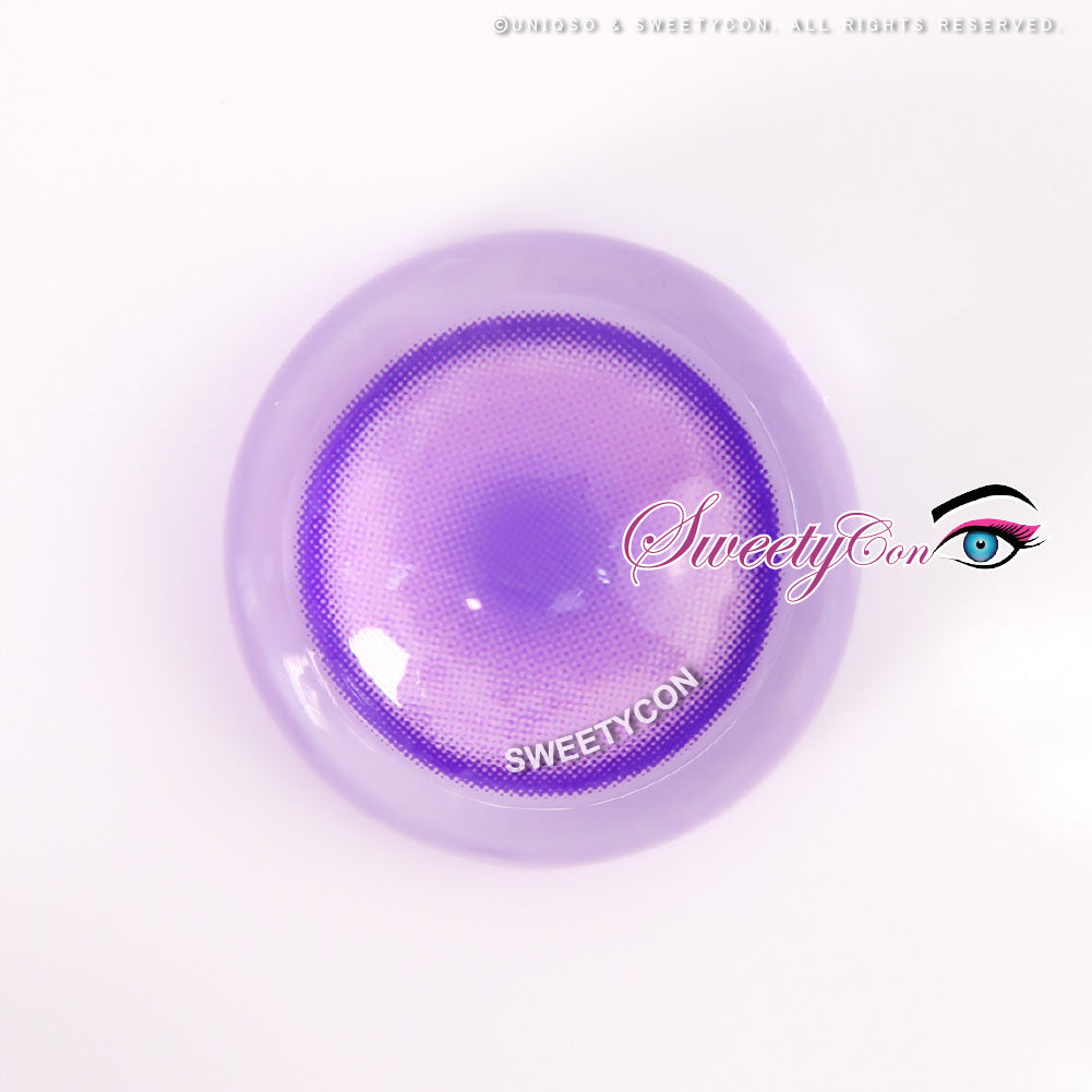 Sweety Paradise Violet (1 lens/pack)-Colored Contacts-UNIQSO