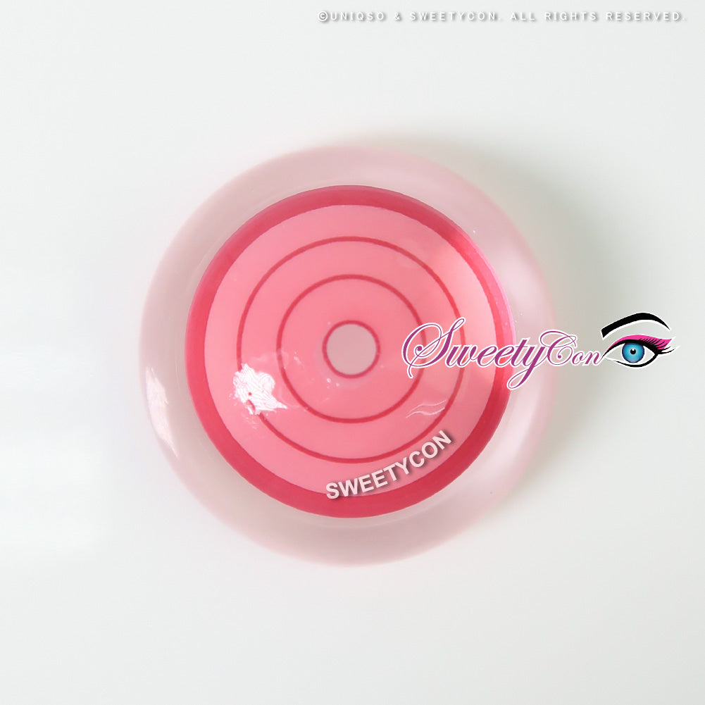 Sweety Crazy Rings Pink (1 lens/pack)-Crazy Contacts-UNIQSO