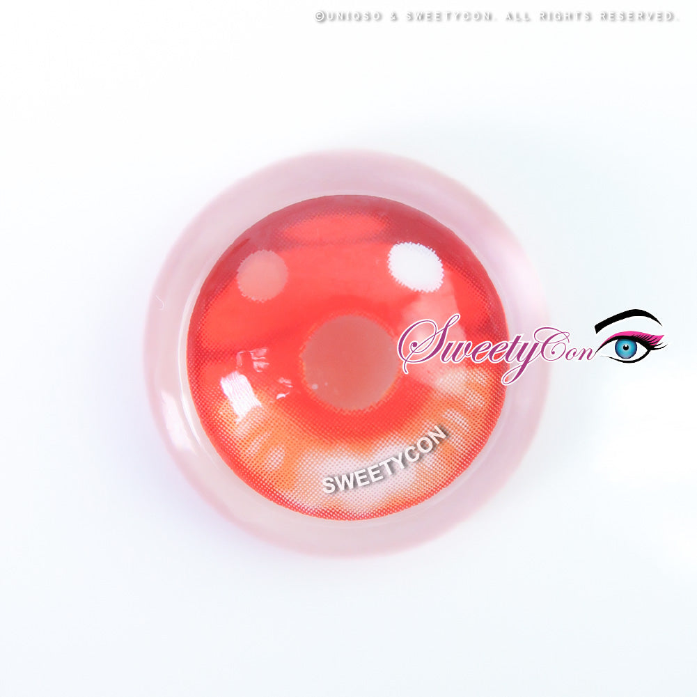 Sweety Anime Gradient Orange (1 lens/pack)-Colored Contacts-UNIQSO