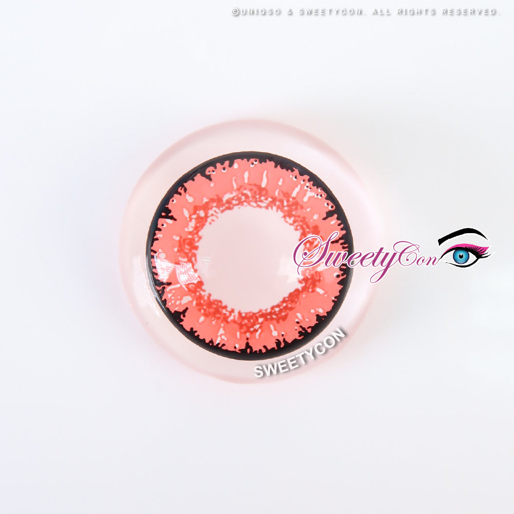 Sweety Queen Pink Violet (1 lens/pack)-Colored Contacts-UNIQSO