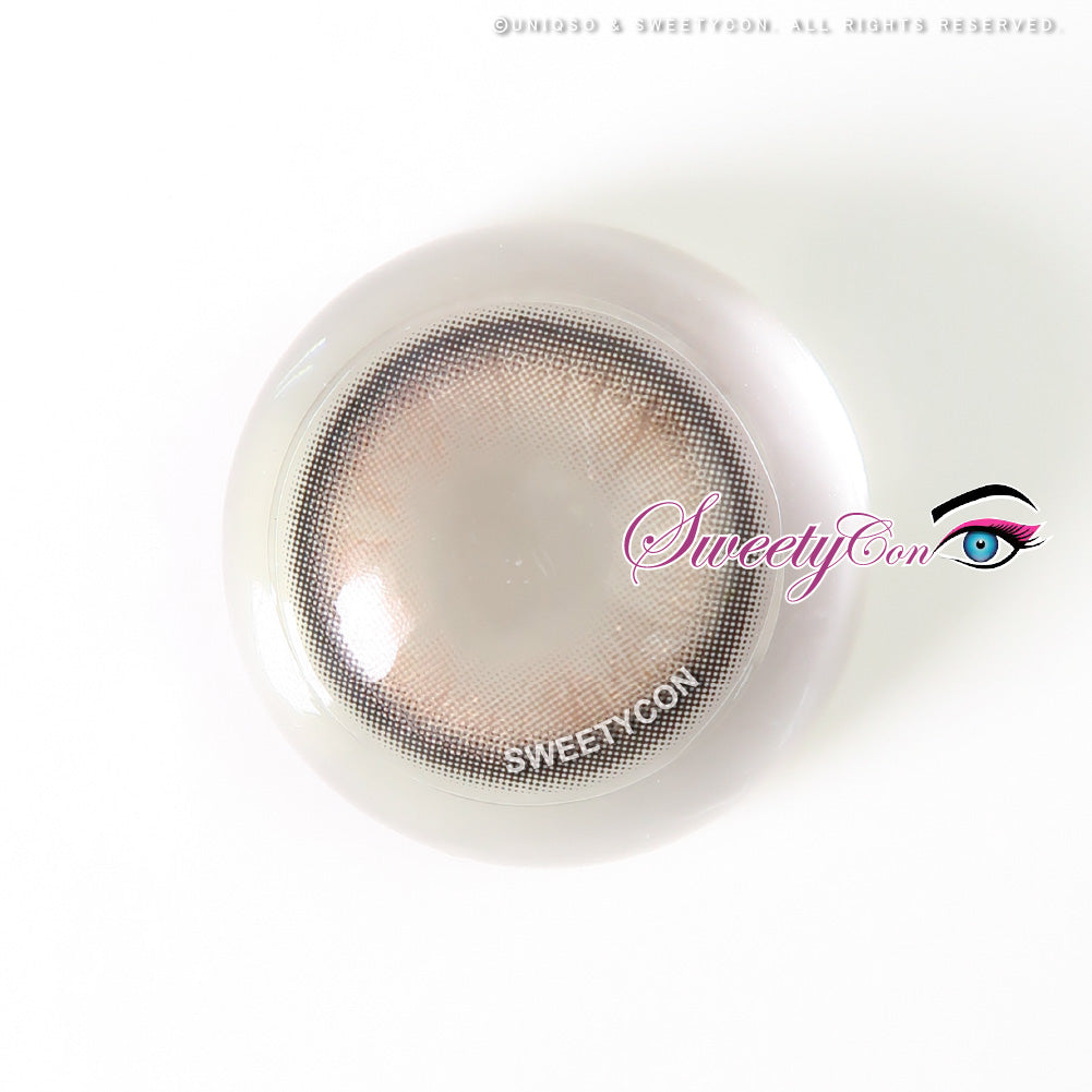 Sweety Butterfly Grey (1 lens/pack)-Colored Contacts-UNIQSO